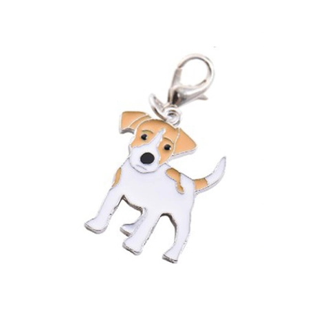 Hunderasse Schlüsselanhänger Zinklegierung Emaille Deutsche Schäferhund Dogge Jack Russell Terrier Anhänger Für Schlüssel Taschen Dekor Schmuck