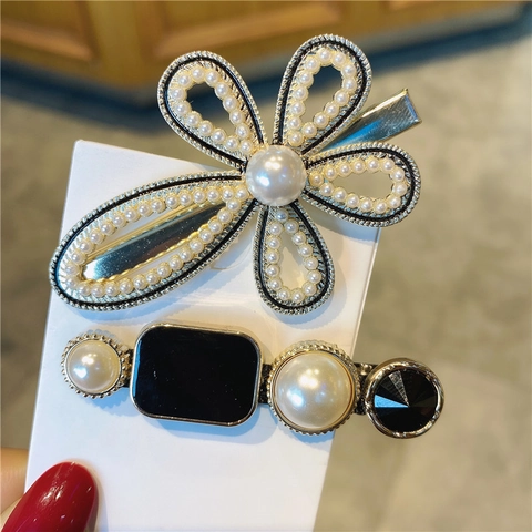 Collezione Fermagli per Capelli con Orsetti e Perle Artificiali Vintage Donna Api e Rose in Lega Forcine Eleganti Accessori Capelli
