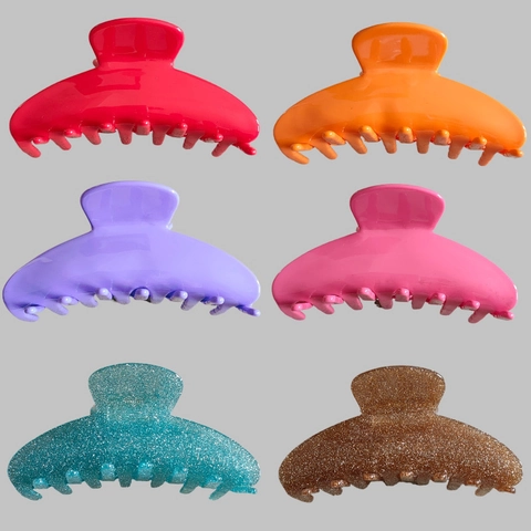 Große Celluloseacetat Haarkralle Einfach Elegant Haarklammer Für Damen Starker Halt Mode Haar Styling Zubehör Haarnadel