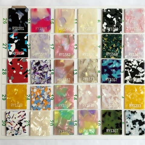 Retro Acetate Cellulose Hair Comb Hair Claw Leopard Marble Pattern Elegant Hair Styling Accessories For Women Daily Party
