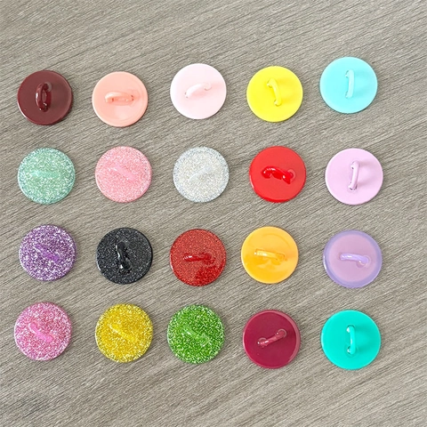 Perline In Acrilico Rotonde Colorate Accessori Per Gioielli Fai Da Te Botoni Circolari A Gambo Spruzzati D'olio Per Decorazione Custodia Telefono
