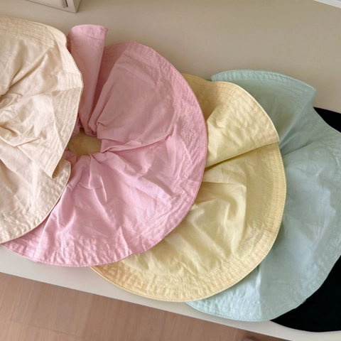 Coleteros de Tela Plisada de Estilo Coreano Oversize Gomas para el Pelo Grandes Color Sólido para Mujer Accesorios