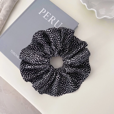 Mode Luipaardprint Satin Scrunchies Grote Haarelastiek Elegante Elastische Haarbanden Handgemaakte Scrunchy Voor Dames Dagelijkse Haaraccessoires