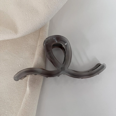 Elegante Pinza de Pelo de Acetato Diseño de Cinta Trenzada Grande Clip de Tiburón Antideslizante para Mujer Accesorio de Pelo Retro