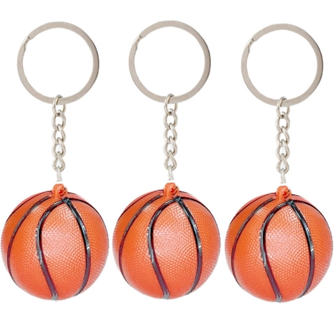 Simulation Basketball Fußball Schlüsselanhänger Acryl Sportball Anhänger Tasche Ornament Geschenk Für Sportfans Herren Damen