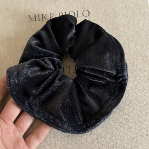 Elastico per Capelli in Velluto Blu Marino Francese Elastico Morbido e Resistente per Donne Ragazze Accessori Eleganti per Capelli
