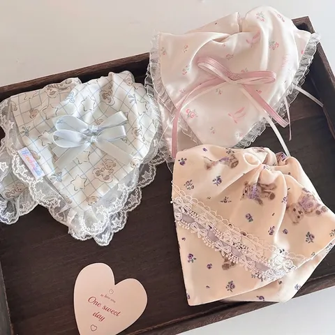 Handmade Scrunchies Grandi Dolci Coreani Con Fiocco In Pizzo Nastro Motivo Floreale Elastico Per Capelli Da Sogno Accessori Per Capelli Donna