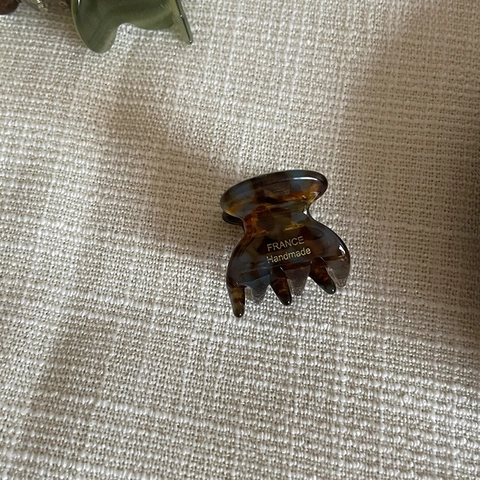 Franse Stijl Acetaat Mini Haarklemmen Voor Dames Elegante Schildpad Marmerpatroon Kleine Haarklemmetjes Haaraccessoires