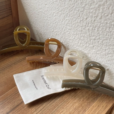 Grote Acryl Kruis Haarklem Koreaanse Glanzende Acetaat Haarklip Elegante Antislip Haargrijper Accessoires Voor Dames Dagelijks
