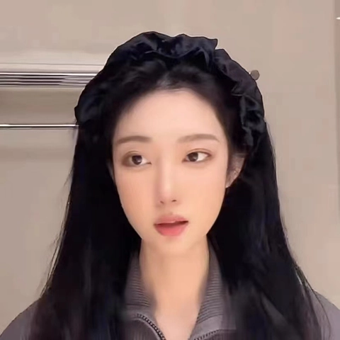 Vintage Satin Pleated Headband For Women High Skull Top Hairband Elegant Solid Color Retro Hair Accessories Daily Headwear