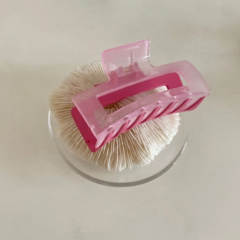 Molletta per Capelli Patchwork Macaron Colorata Francese INS Clip a Squalo in Acrilico Fermaglio Geometrico Grande Elegante Donna Accessori