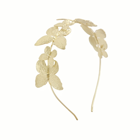Western Style Metal Butterfly Headband Personalized Alloy Hair Hoop Fashion Hair Accessories For Women Party Photography