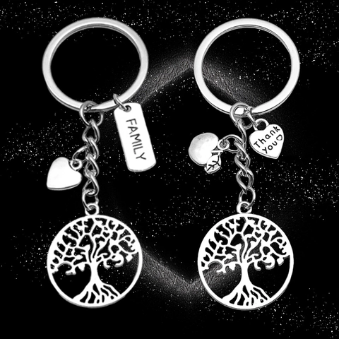 Vintage Zinc Alloy Keychain Pendant Enamel Animal Tree Graduation Family Beer Charm Keychain For Bag Keys Women Men Jewelry