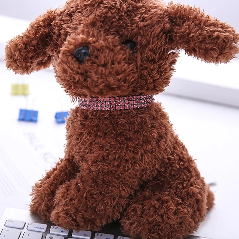 Collier pour Animaux en Strass Pendentif Os Alliage Trois Rangs Collier en Cristal pour Chiens Chats Bijoux Réglables Accessoire Décoratif