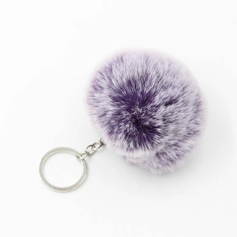 Kunstkaninchenfell Bommel Schlüsselanhänger Für Damen Weicher Plüschball Schlüsselring Tasche Zubehör Auto Anhänger Flauschiger Schlüsselhalter Geschenk