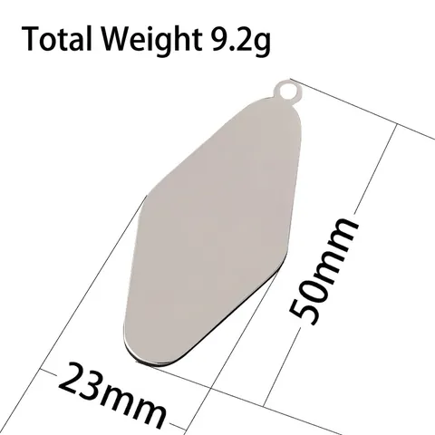 Stainless Steel Rhombus Blank Pendant For Engraving Laser Printing DIY Jewelry Making Shield Shape Metal Keychain Pendant Gift
