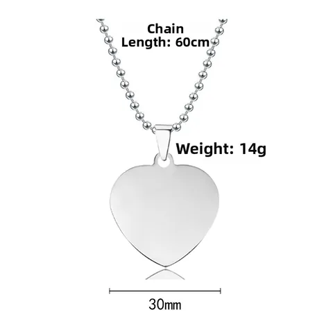 Medizinische Alarm Herz Halskette Edelstahl Star Of Life ID Anhänger Mit Kugelkette Typ 1 Diabetes Epilepsie Schmuck Unisex