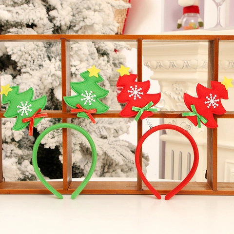 Weihnachtsbaum Haarreif Schneeflocke Stern Feder Haarreifen Für Festliche Xmas Party Kostüm Zubehör Für Kinder Erwachsene