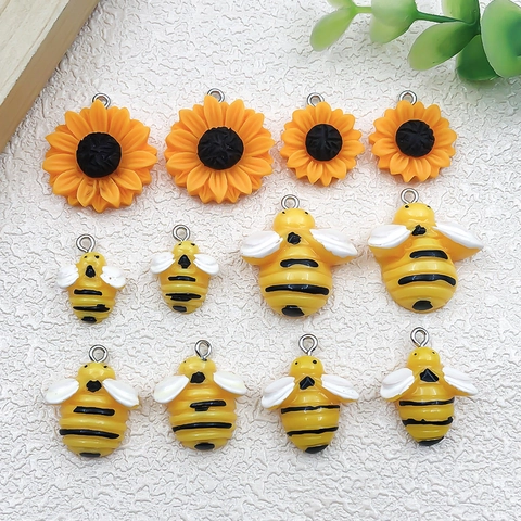 Porte-clés en forme d'abeille