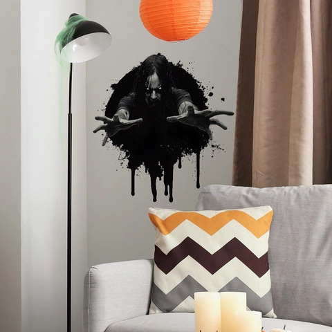 Halloween Horror Ghost Wall Sticker Reaching Hands PVC Decal For Bedroom Living Room Party Festival Home Decoration