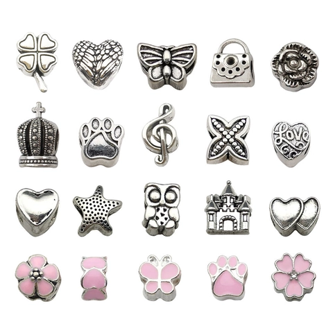 Zinklegierung Große Loch Perlen DIY Schmuckherstellung Set Emaille Gemischte Charms Europäischer Stil Spacer Für Armband Halskette Zubehör