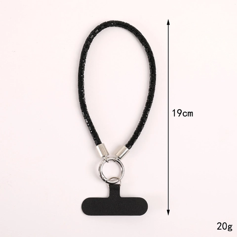Luxus Strass Handyband Handgelenkschlaufe Mode Perlen Anti-Drop Handy Anhänger Mit Metall-Federring Für Damen Zubehör