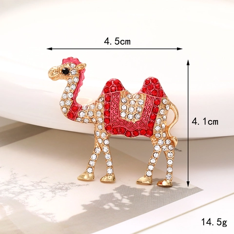 Ciondoli per Scarpe Gatto Cammello con Strass Lega di Zinco Decorazione Motivo Animale per Clogs Gioielli Fai da Te
