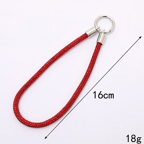 Luxury Rhinestone Chain Phone Pendant Versatile Phone Case Keychain Ornament Mobile Phone Strap For Women Fashion Accessory