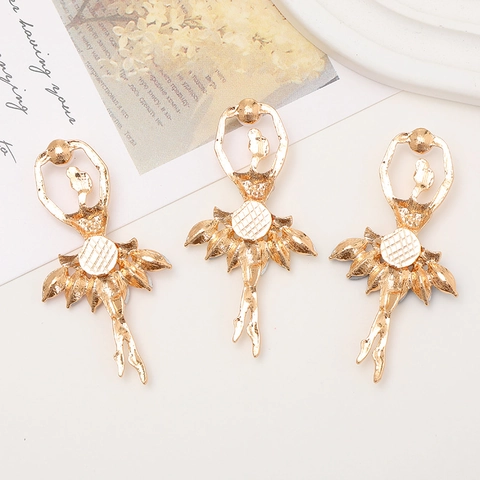 Eleganter Ballett Mädchen Brosche Mit Strass Und Künstliche Perle DIY Schuhschmuck Für Handyhülle Dekoration Mode Schmuck Zubehör