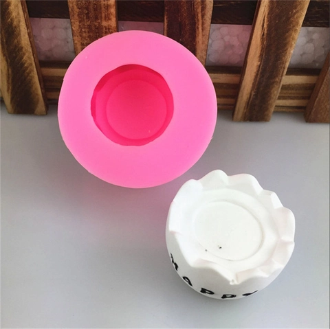Stampo in Silicone a Forma di Guscio d'Uovo per Fai da Te Decorazione Torte Fondente Strumenti per Colata di Resina