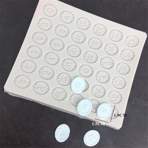 Römische Buchstaben Zahlen Silikonform Für DIY Tortendekoration Fondant Schokolade Werkzeug Handgemacht Backzubehör