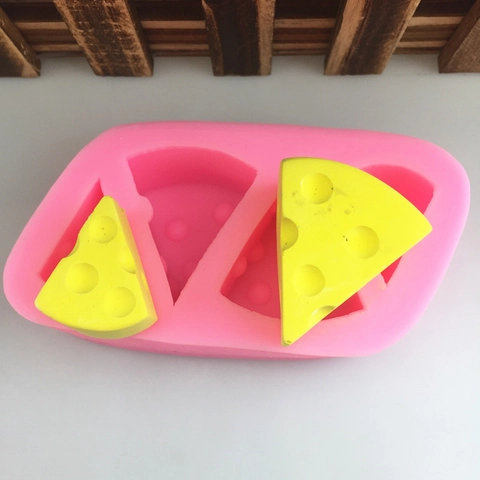 DIY Cheese Block Shape Silicone Mold For Cake Dessert Chocolate Handmade Soap Fondant Baking Tool Kitchen Accessories