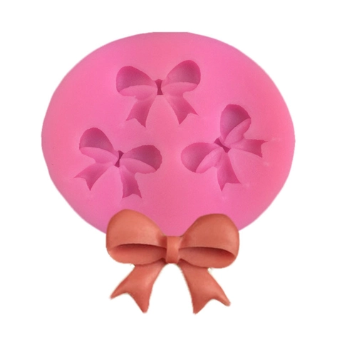Strikvorm Siliconen Vorm Voor DIY Handgemaakte Fondant Taart Decoratie Bakgereedschap Sugarcraft Chocolade Strik Kleivorm