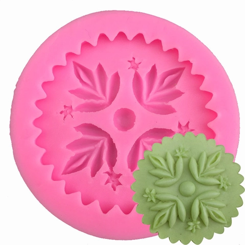 Runde Seerose Form Silikonform Fondant Tortendekoration Werkzeug Für Handgemachte Seife Schokolade Zucker Handwerk Backzubehör