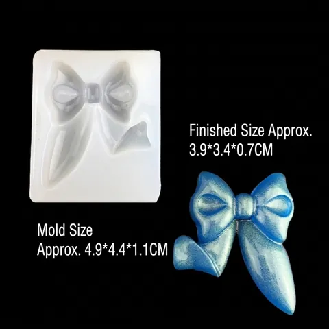 Schleife Silikonform Für DIY Handgefertigte Fondant Tortendekoration Schokolade Epoxidharz Handwerk Backen Dekoration Werkzeug