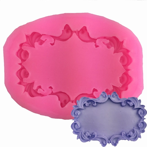 Barok Stijl Siliconen Kant Vorm Ronde Reliëf Rand Fondant Taart Decoratie Gereedschap Chocolade Ambacht DIY Bakbenodigdheden Vorm