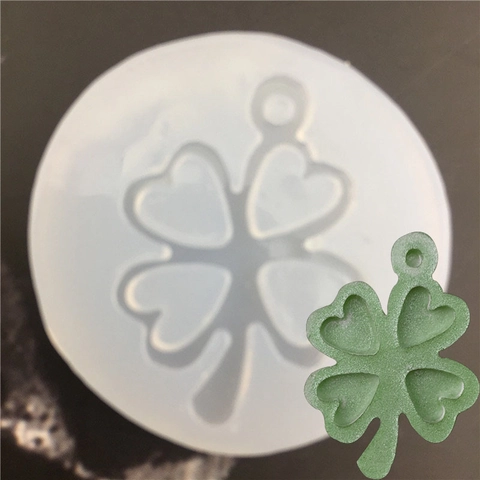 DIY Vierblättriges Kleeblatt Schmetterling Silikonform Für Handgemachte Seife Kerze Harz Handwerk Backen Kuchen Dekoration