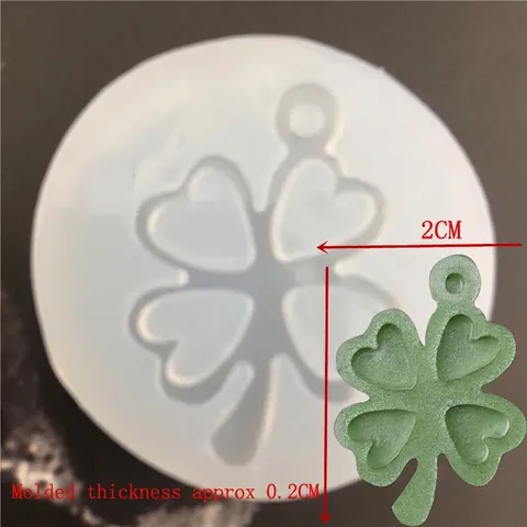 DIY Vierblättriges Kleeblatt Schmetterling Silikonform Für Handgemachte Seife Kerze Harz Handwerk Backen Kuchen Dekoration