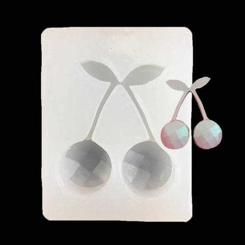 Kirschförmige Silikonform Für Kuchendekoration Handgemachte Fondant Schokolade Süßigkeiten Handwerk DIY Backen Deko Werkzeug