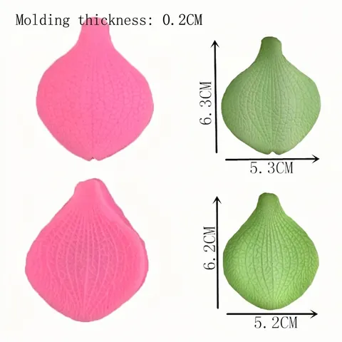 Blatt Petal Textur Silikon Fondant Kuchenform Realistische Ader Ton Seife Harz Handwerk DIY Backen Werkzeug Haus Küche