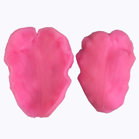 Stampo in Silicone a Forma di Foglia e Petalo Strumento per Decorazione Torte Fondente DIY Cottura Texture Venature Accessorio Cucina
