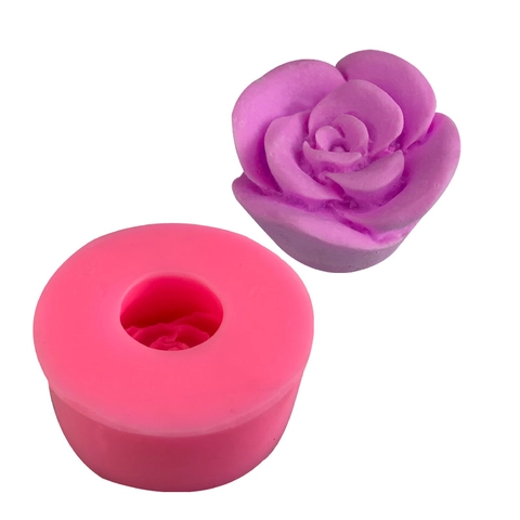 3D Rose Blume Silikonform Für DIY Handgefertigte Fondant Kuchen Schokolade Süßigkeiten Seife Kerze Harz Handwerk Backform