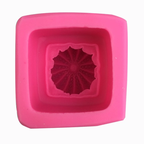 Cactusvormige Siliconenvorm Voor Fondant Taart Chocolade Snoep Ambacht Zeep Kaars Maken Decoratieve Bakgereedschap Roze Plant Patroon