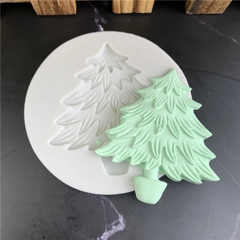 Weihnachtsbaumform Silikonform Für DIY Fondant Schokolade Backen Kuchendekoration Manuelle Gips Epoxidharz Handwerk Form