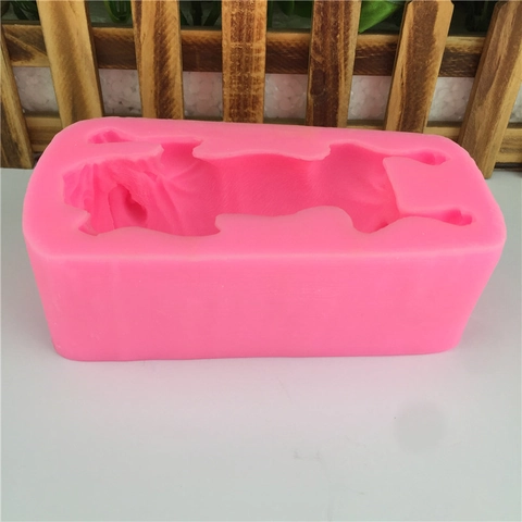 3D Shar Pei Hond Siliconenvorm Voor Chocolade Mousse Taart DIY Bakken Suikerwerk Fondant Tool Dierenvorm Hars Gips Vorm