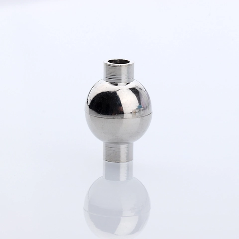 Vintage Koperen Magnetische Sluitingen Bolvorm Connector Voor DIY Sieraden Maken Armband Ketting Handwerk Sluiting