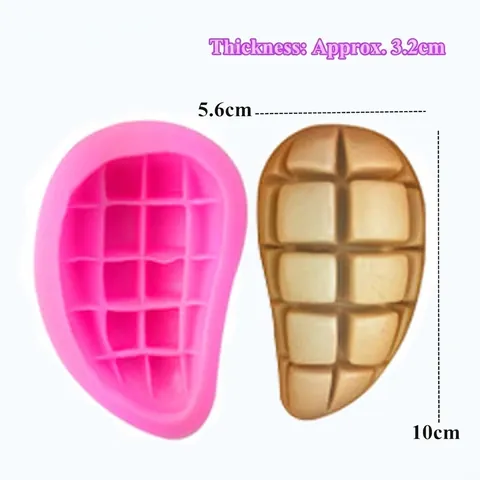 Mango Silikonform Für Kuchendekoration Schokolade Süßigkeiten Fondant Handseife Herstellung Küche Backwerkzeuge Rosa