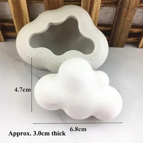 Große Wolkenform Silikonform Für DIY Fondant Kuchen Dekoration Schokolade Epoxidharz Gießen Handwerk Handgemachte Backwerkzeuge