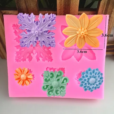 DIY Retro Flower Vine Relief Silicone Mold For Fondant Cake Decoration Handmade Soap Clay Making Baking Tool