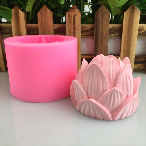 3D Lotus Blume Form Silikonform Für DIY Handgemachte Seife Fondant Kuchen Schokolade Süßigkeiten Basteln Backwerkzeug